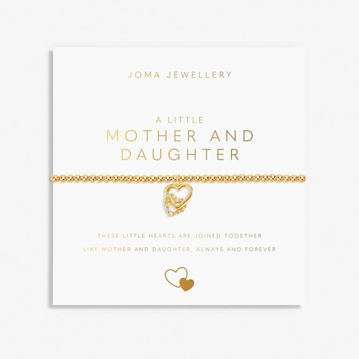 A LITTLE MOTHER & DAUGHTER BRACELET GOLD