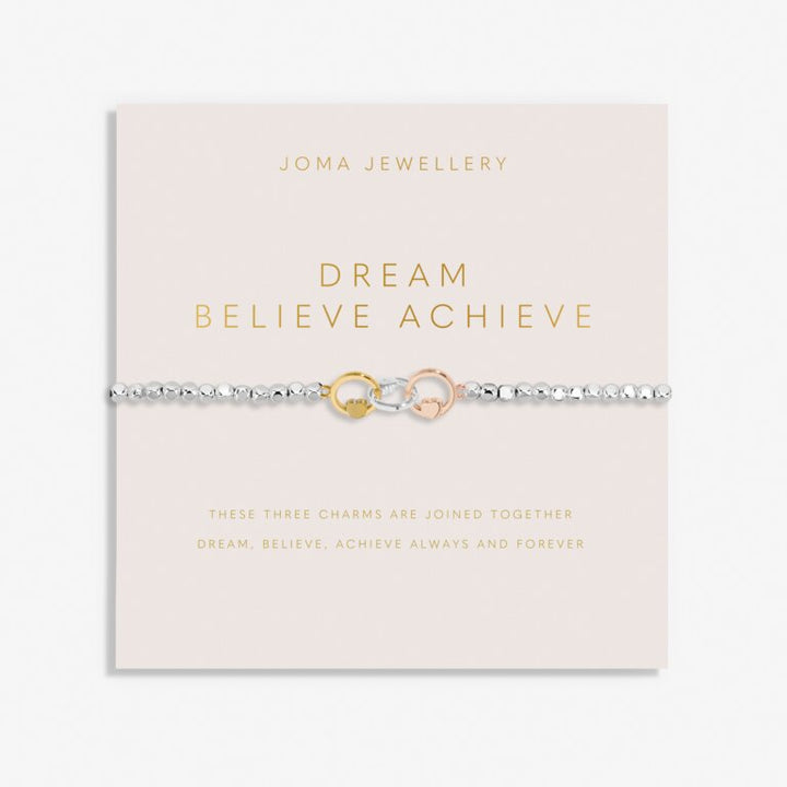 FOREVER YOURS DREAM BELIEVE ACHIEVE BRACELET