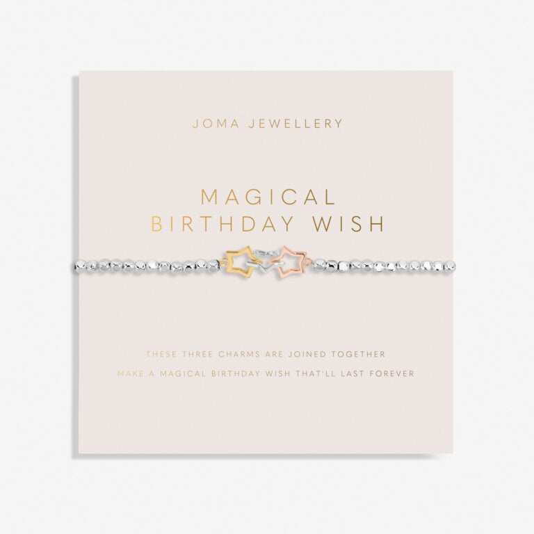 FOREVER YOURS MAGICAL BIRTHDAY WISH BRACELET