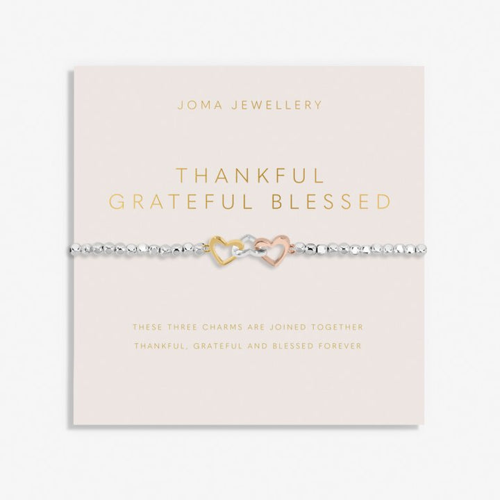 FOREVER YOURS THANKFUL GRATEFUL BLESSED BRACELET