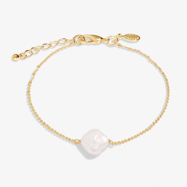 GOLD PEARL CLOVER ANKLET