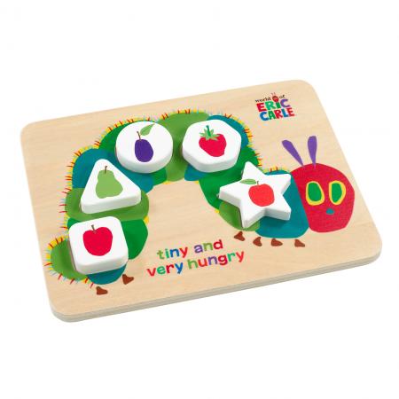 VERY HUNGRY CATERPILLAR WOODEN PUZZLE