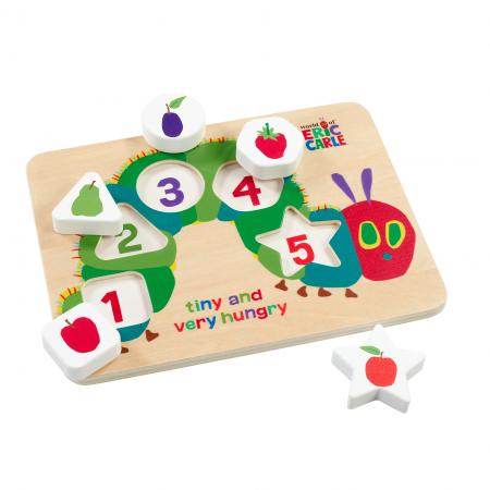 VERY HUNGRY CATERPILLAR WOODEN PUZZLE