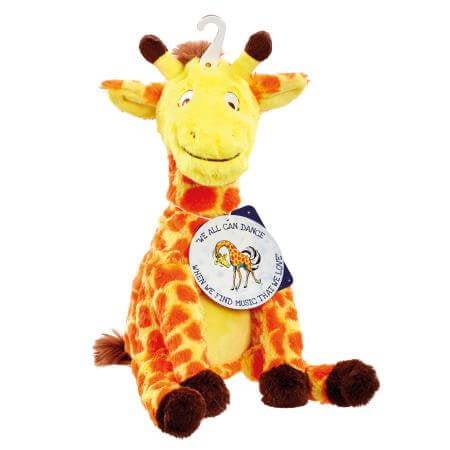 GIRAFFE’S CAN’T DANCE SOFT TOY