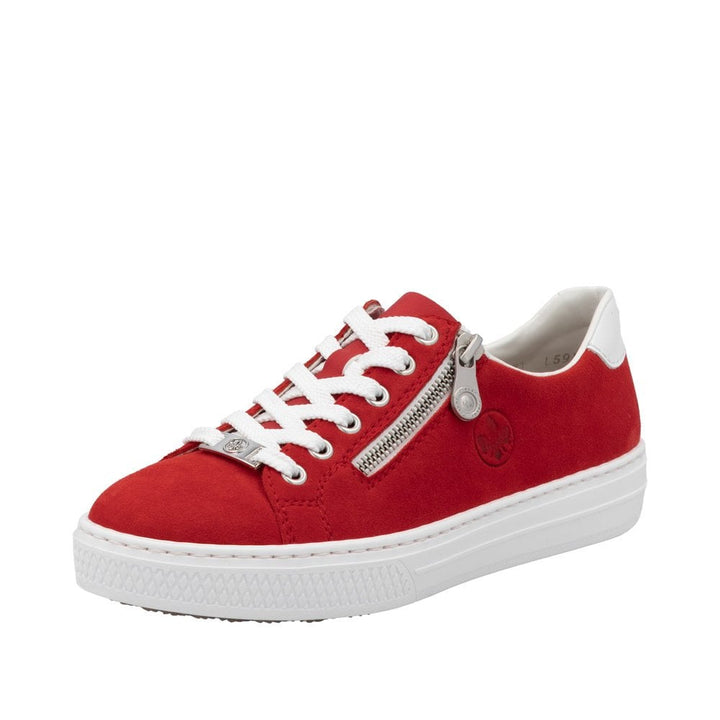 L59L1-33 LADIES SHOES RED SEITL. ANFLECHTER