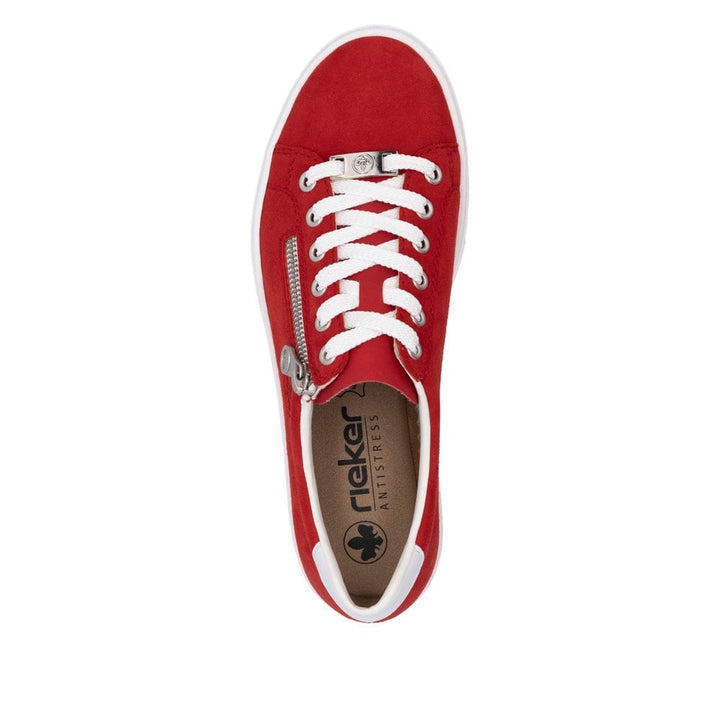 L59L1-33 LADIES SHOES RED SEITL. ANFLECHTER