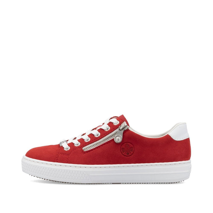 L59L1-33 LADIES SHOES RED SEITL. ANFLECHTER