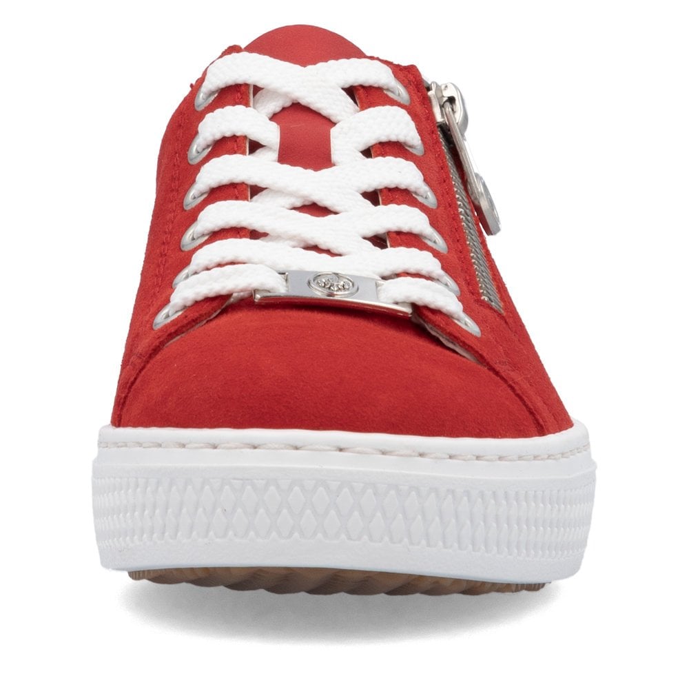 L59L1-33 LADIES SHOES RED SEITL. ANFLECHTER