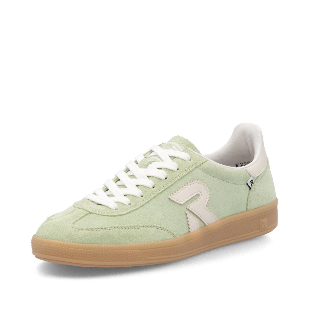 TRAINERS GREEN GESTROBELT