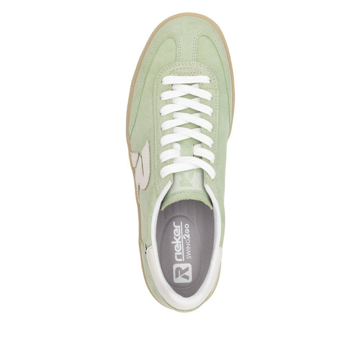 TRAINERS GREEN GESTROBELT