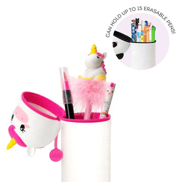 UNICORN 2 IN 1 SILICONE PENCIL CASE