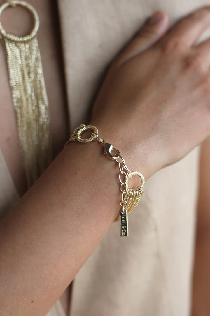 ENRICH GOLD BRACELET