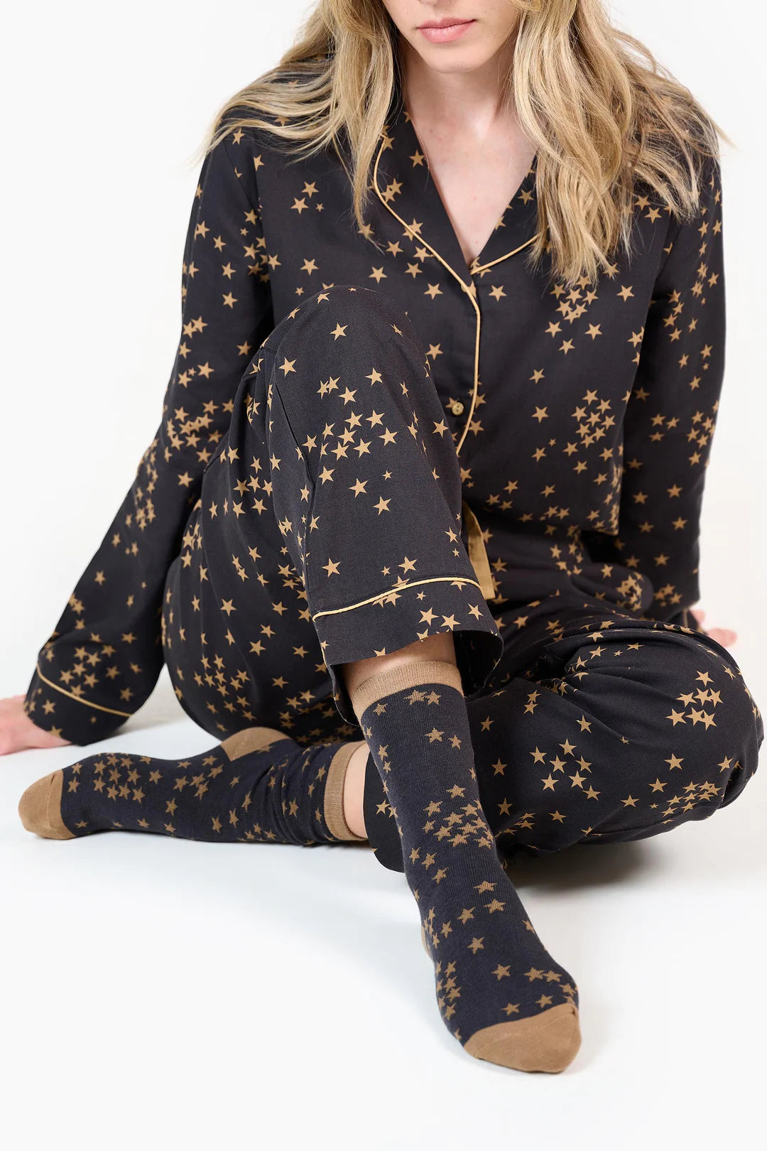 BLACK APOLLO PYJAMA SET