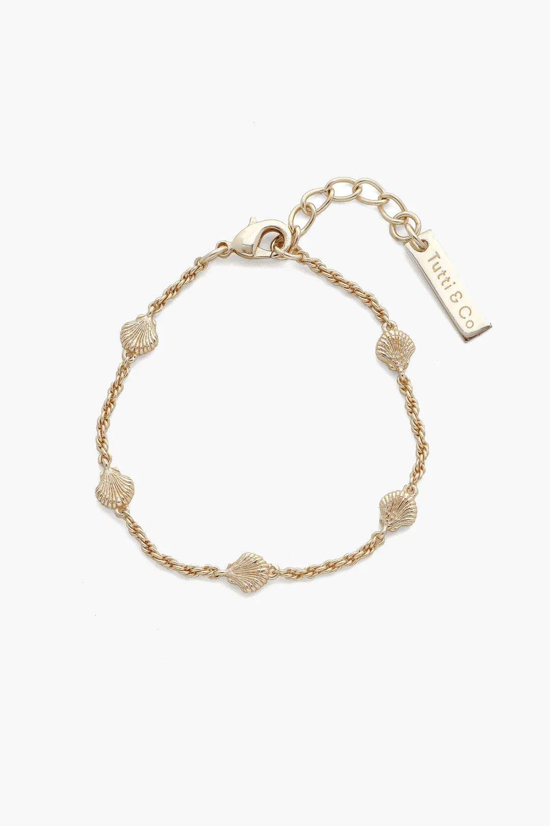 SHELL GOLD BRACELET