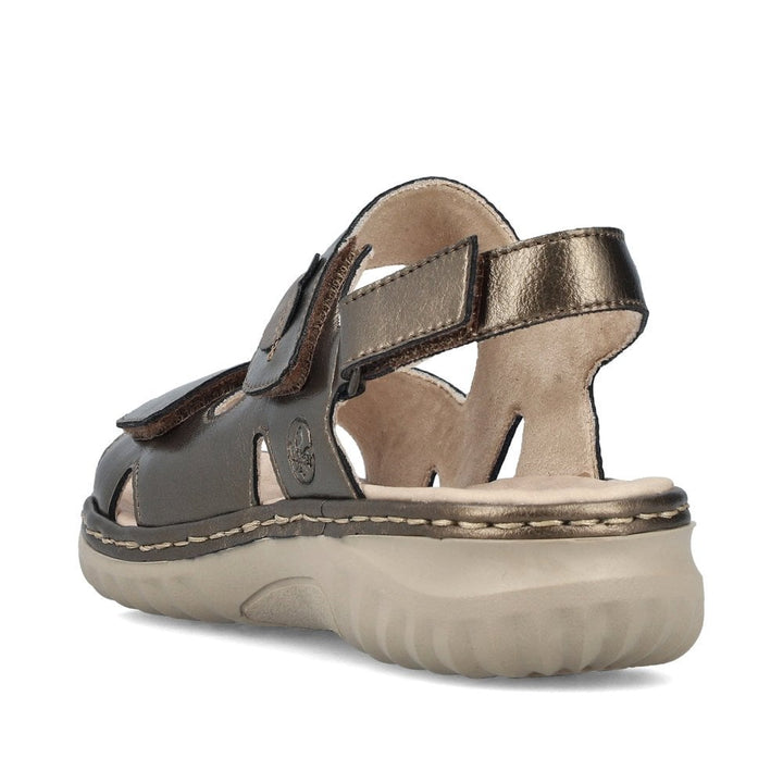 60462-90 LADIES' SANDALS BRONZE SEITL. ANFLECHTER