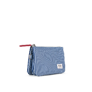 Carnaby Small Wallet in Blue Hickory Canvas - Small