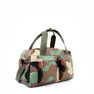 Gatwick Medium Duffel Bag in Vintage Camo Canvas - Medium
