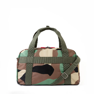 Gatwick Medium Duffel Bag in Vintage Camo Canvas - Medium