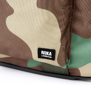Gatwick Medium Duffel Bag in Vintage Camo Canvas - Medium