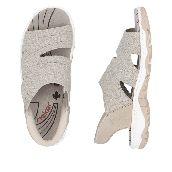68895-64 LADIES' SANDALS BEIGE SEITL. ANFLECHTER