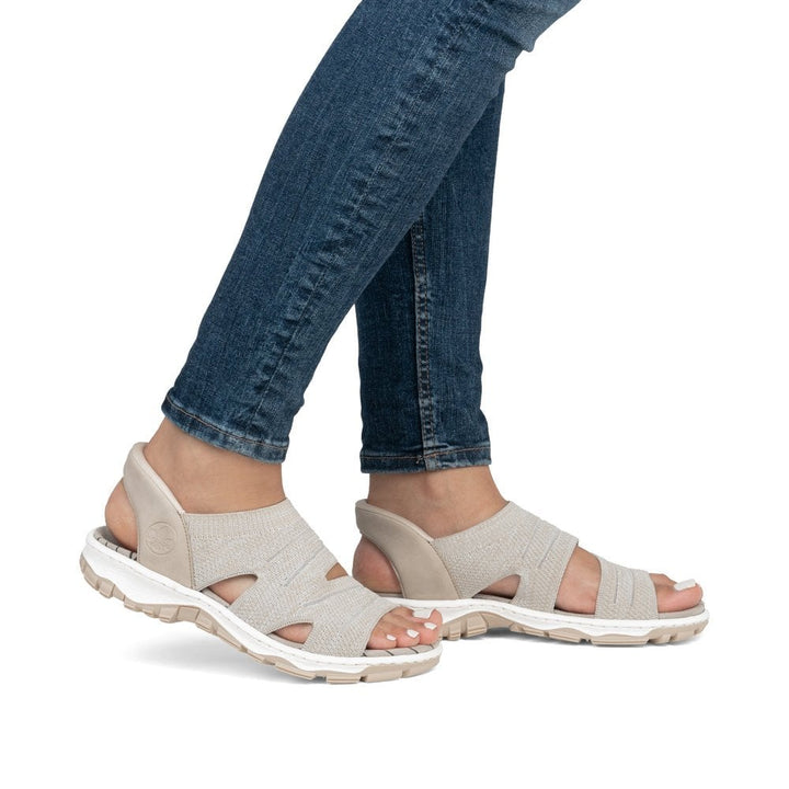 68895-64 LADIES' SANDALS BEIGE SEITL. ANFLECHTER