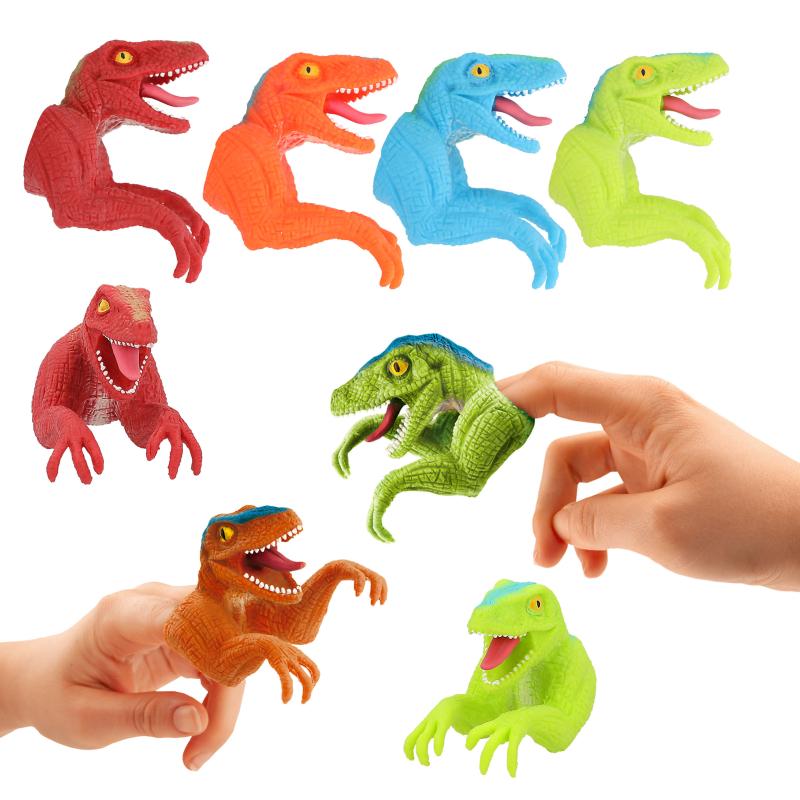 DINO WORLD FINGER PUPPET