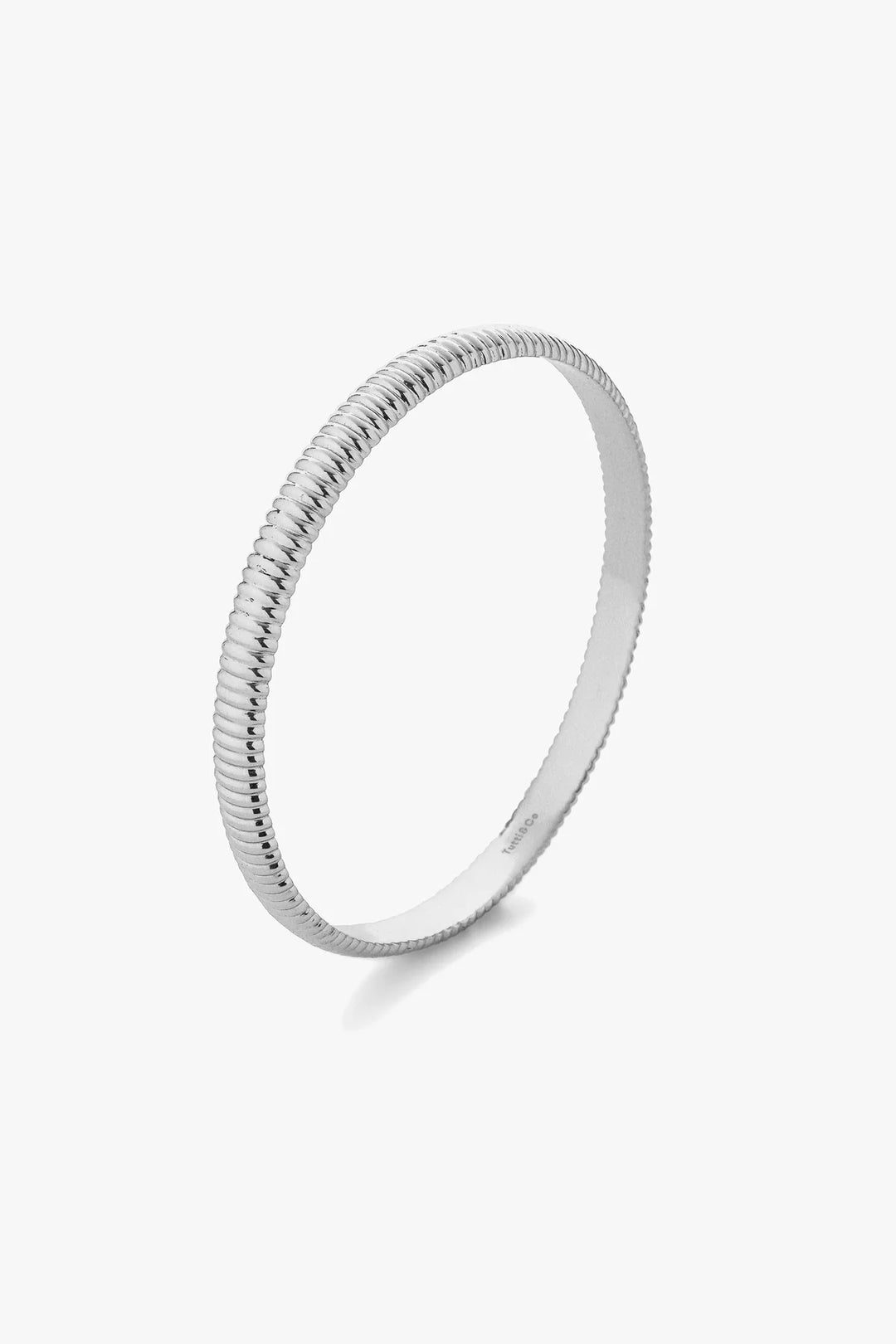 SUNLIT BANGLE SILVER