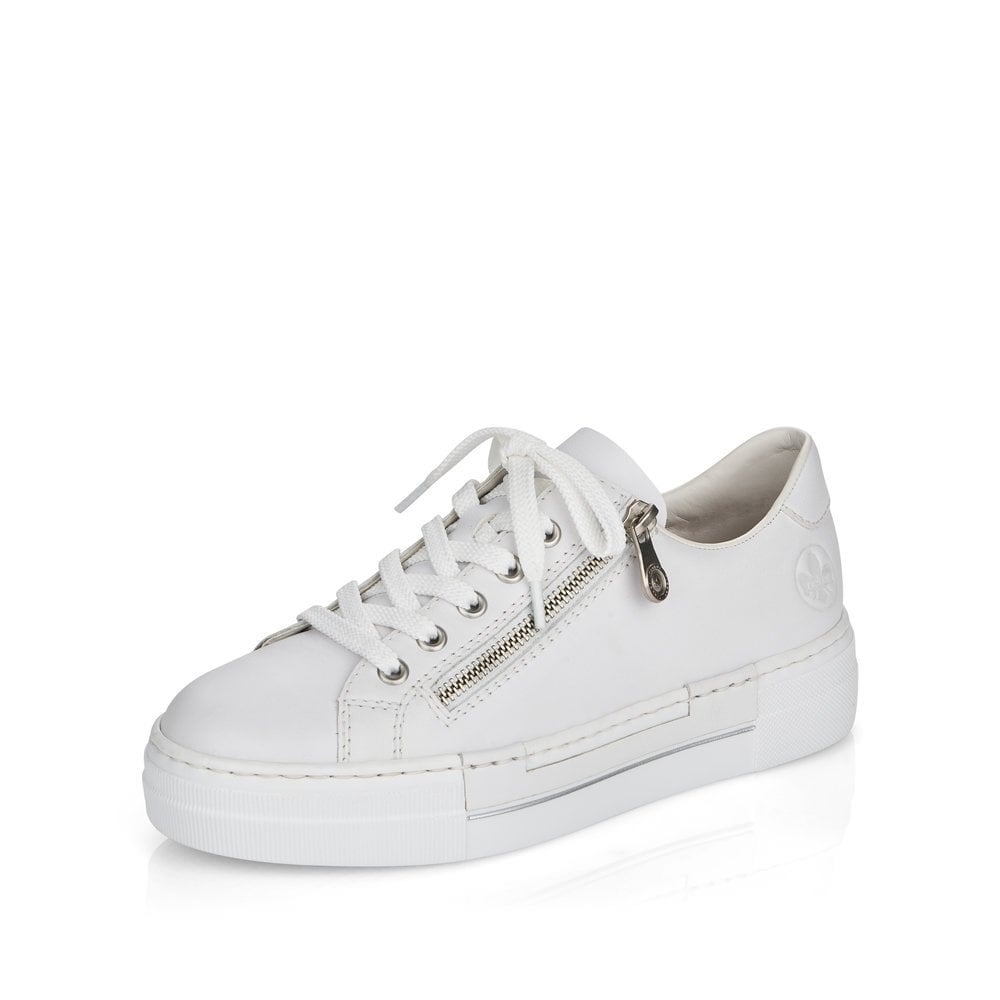 N4921-81 LADIES SHOES WHITE SEITL. ANFLECHTER
