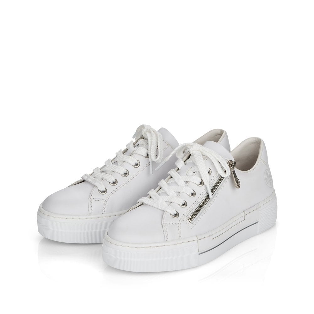 N4921-81 LADIES SHOES WHITE SEITL. ANFLECHTER