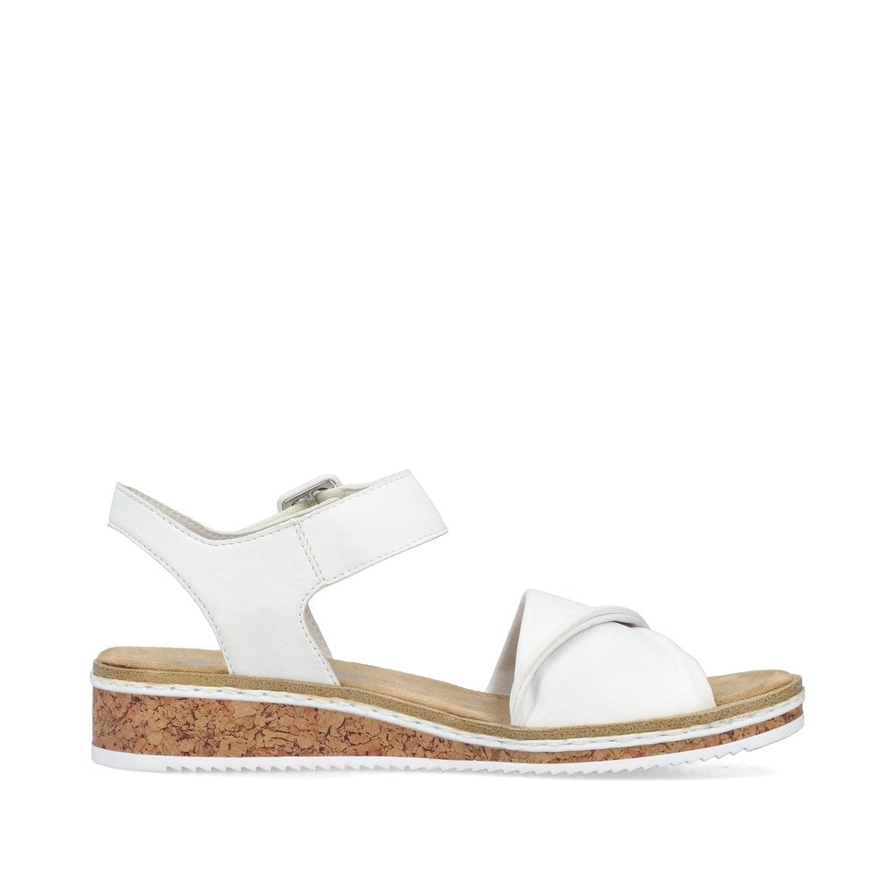 V3691-80 LADIES' SANDALS WHITE SEITL. ANFLECHTER