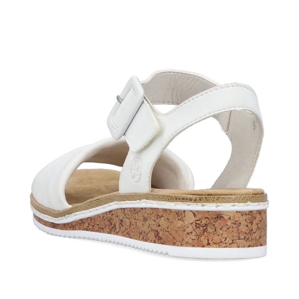 V3691-80 LADIES' SANDALS WHITE SEITL. ANFLECHTER