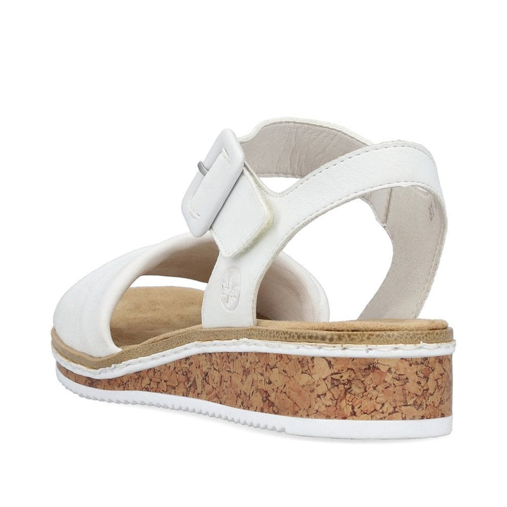 V3691-80 LADIES' SANDALS WHITE SEITL. ANFLECHTER