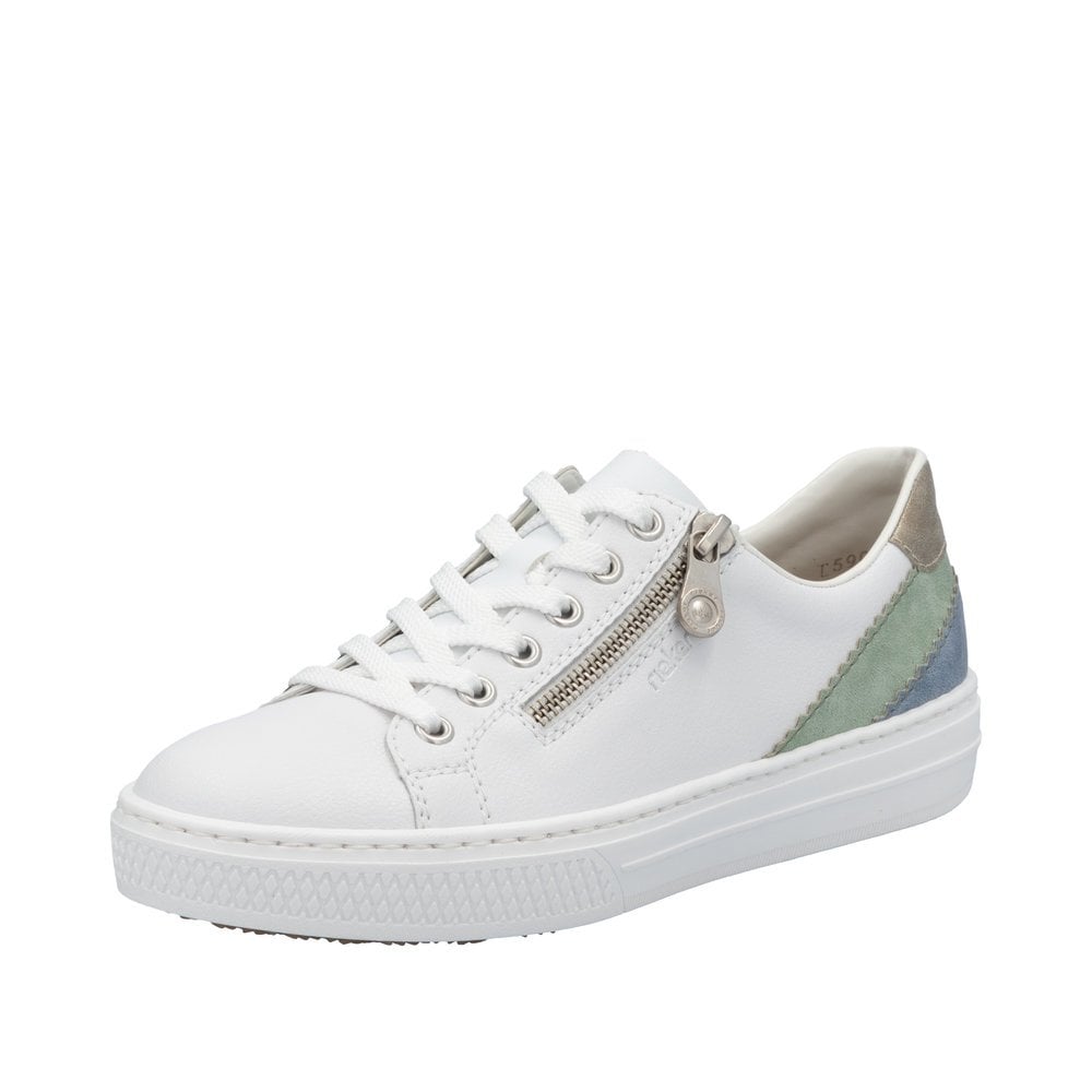 L5900-80 LADIES SHOES WHITE SEITL. ANFLECHTER