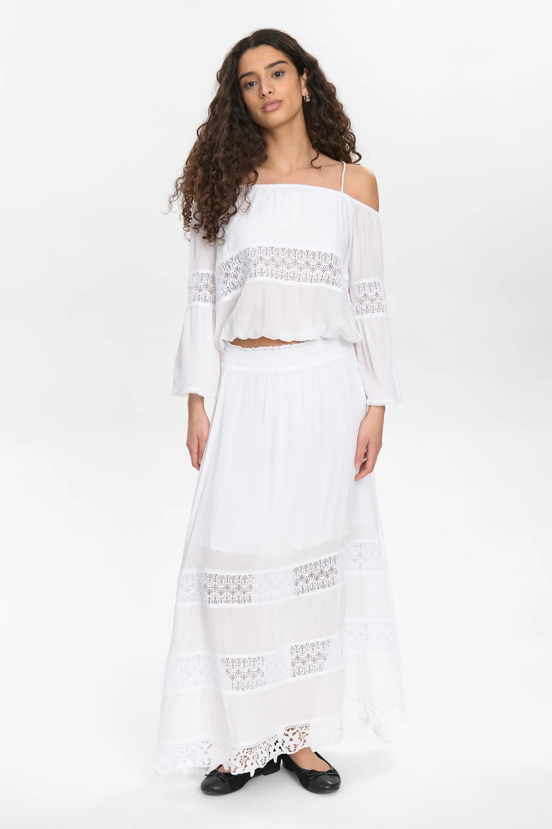 BRIGHT WHITE GAYLA SHIRT