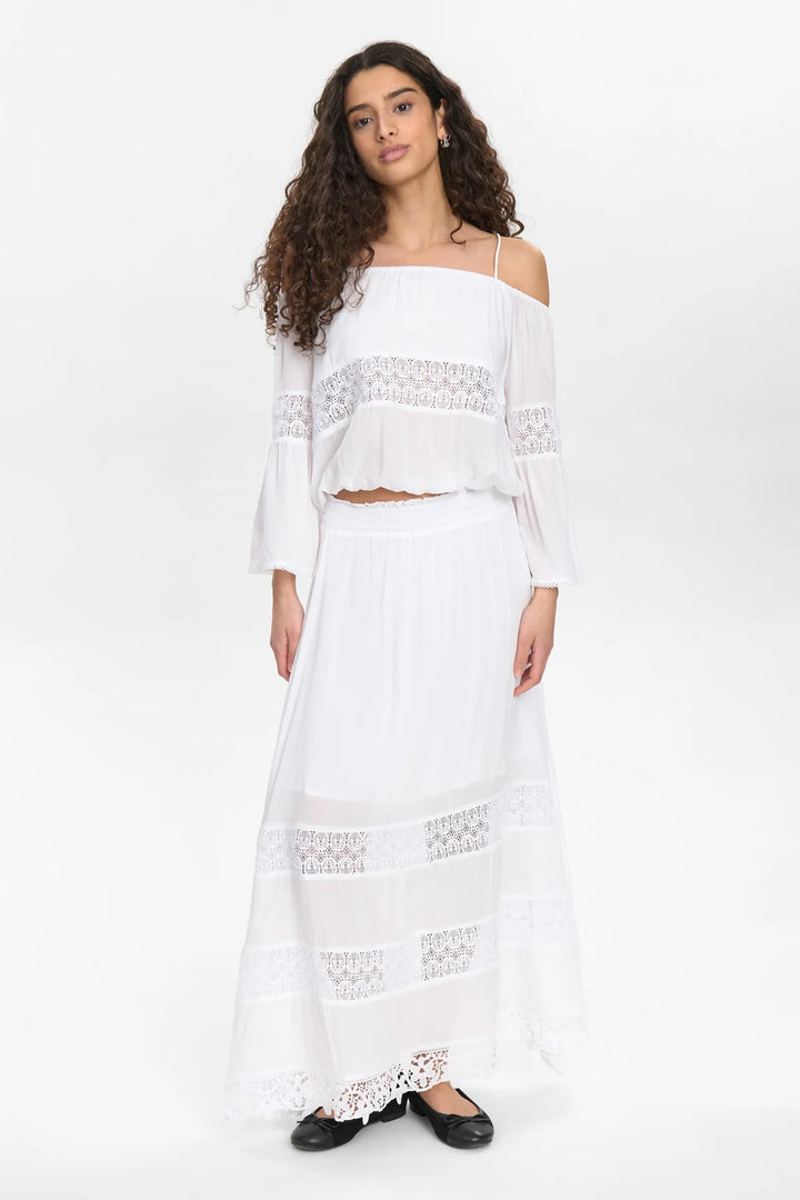 BRIGHT WHITE GAYLA SHIRT