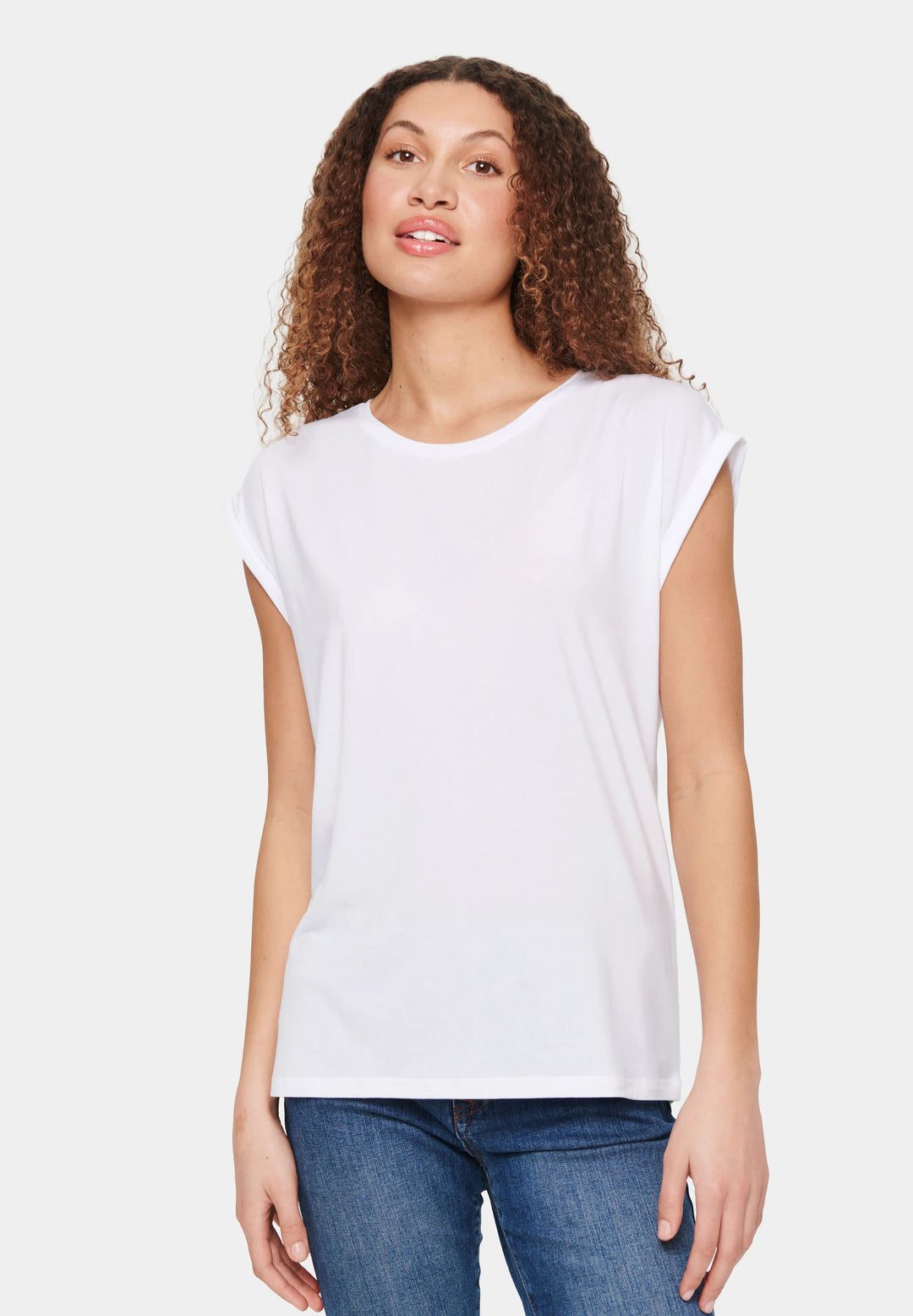 BRIGHT WHITE ADELLA T-SHIRT
