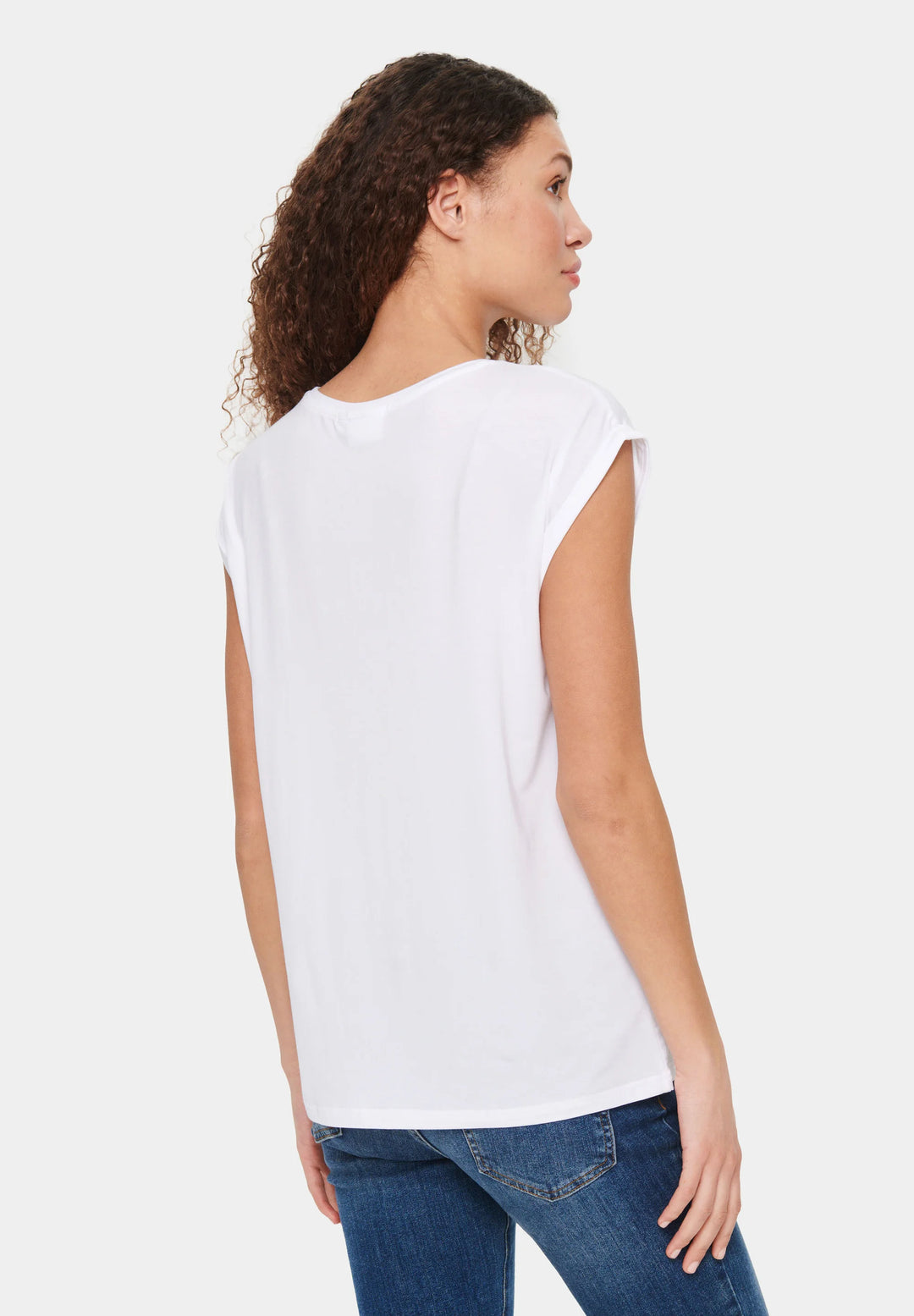 BRIGHT WHITE ADELLA T-SHIRT