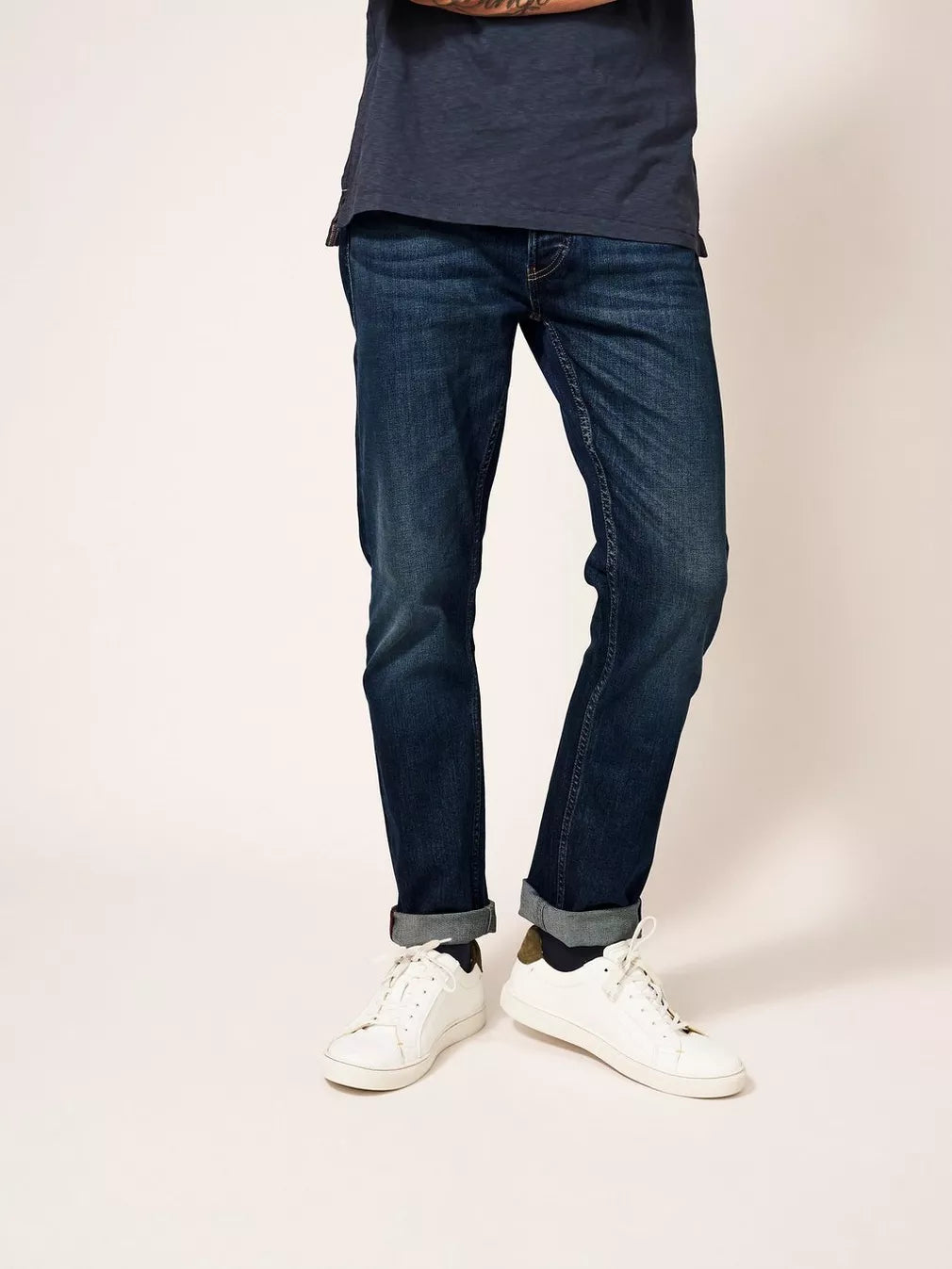 HARWOOD DARK BLUE STRAIGHT JEAN