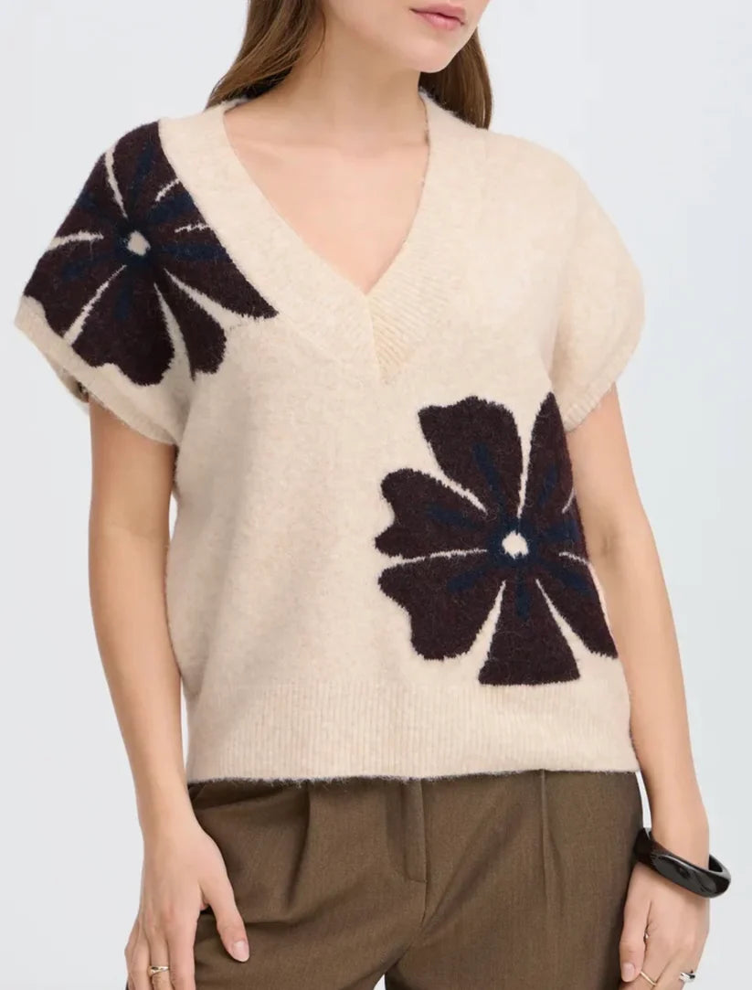 b.young Omea V-Neck Slipover