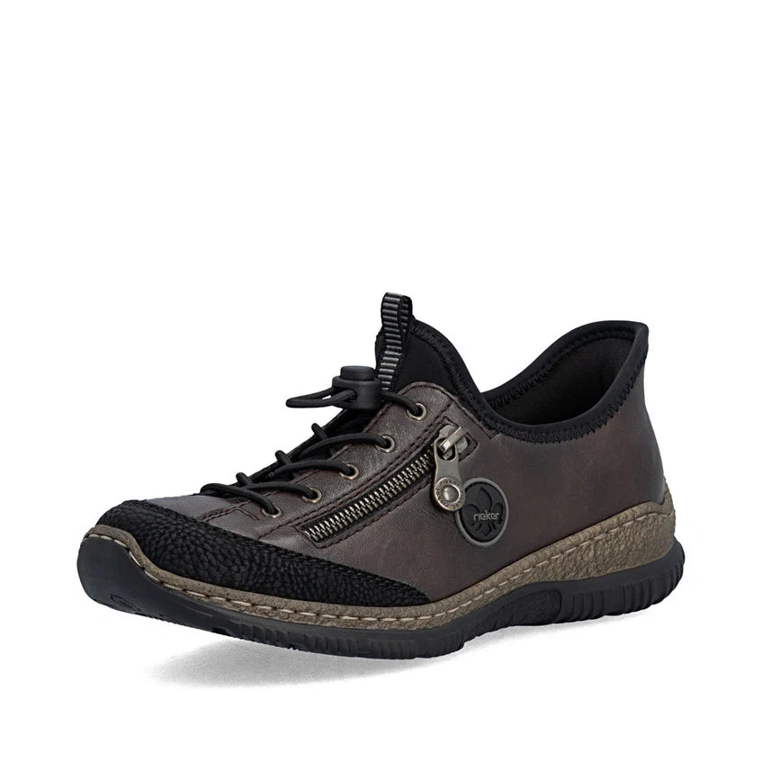 Rieker Women's Brown Slip-On Shoes N3267-25