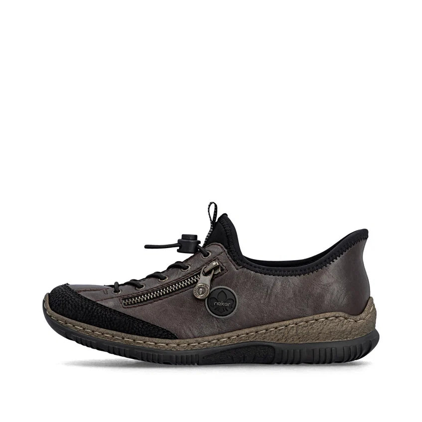 Rieker Women's Brown Slip-On Shoes N3267-25