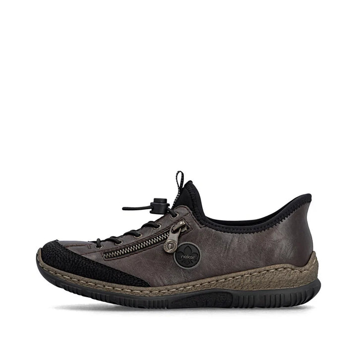Rieker Women's Brown Slip-On Shoes N3267-25