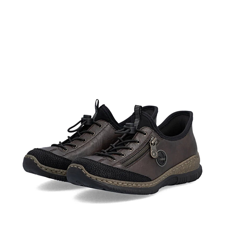 Rieker Women's Brown Slip-On Shoes N3267-25