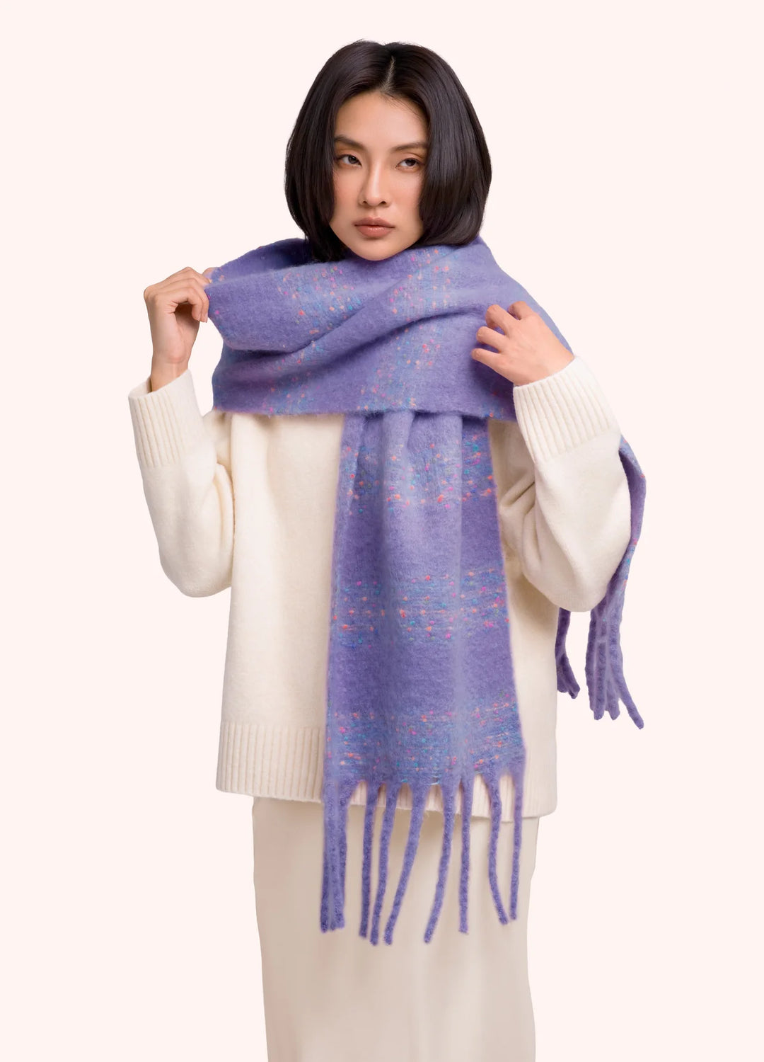 Powder ! Nancy Scarf in Lilac
