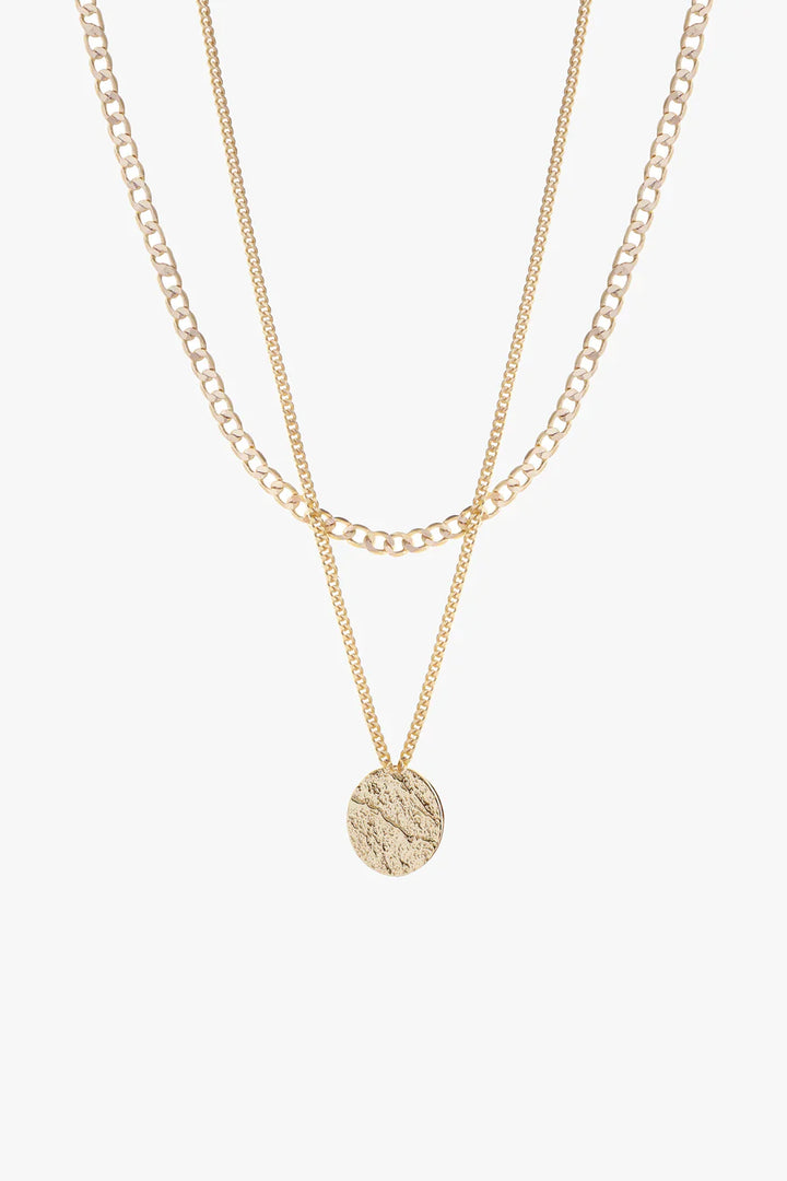 SHALE NECKLACE GOLD