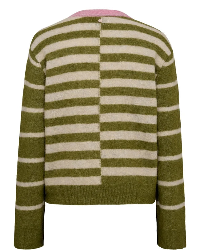NURIETTE Block Stripe Pullover