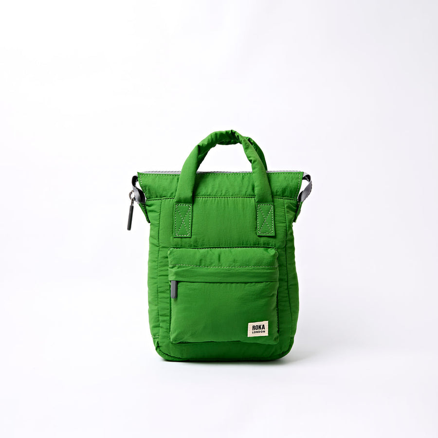 Bantry XS Backpack in Online Lime Taslon - Extra Small - ROKA London
