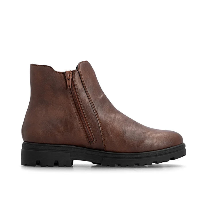 Rieker Women's Brown Chelsea Boots 43072-22