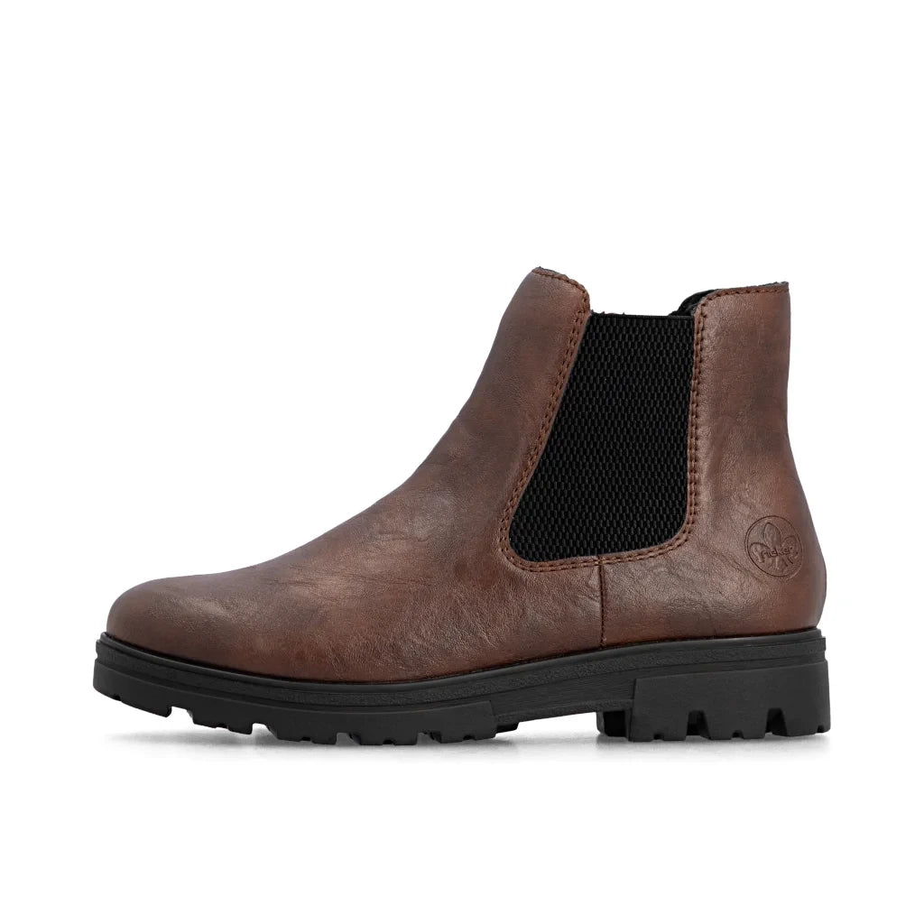 Rieker Women's Brown Chelsea Boots 43072-22