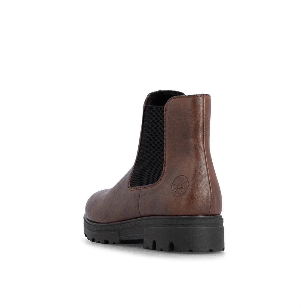 Rieker Women's Brown Chelsea Boots 43072-22